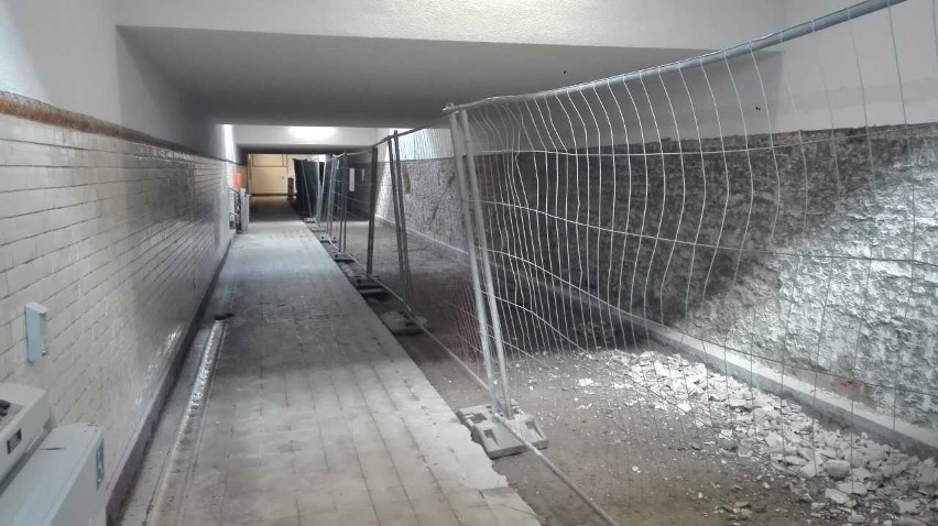 Remont tunelu PKP w Sławnie za ponad milion złotych