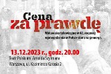 Cena za prawdę – widowisko w 42. rocznicę wprowadzenia stanu wojennego poświęcone kobietom internowanym w Gołdapi