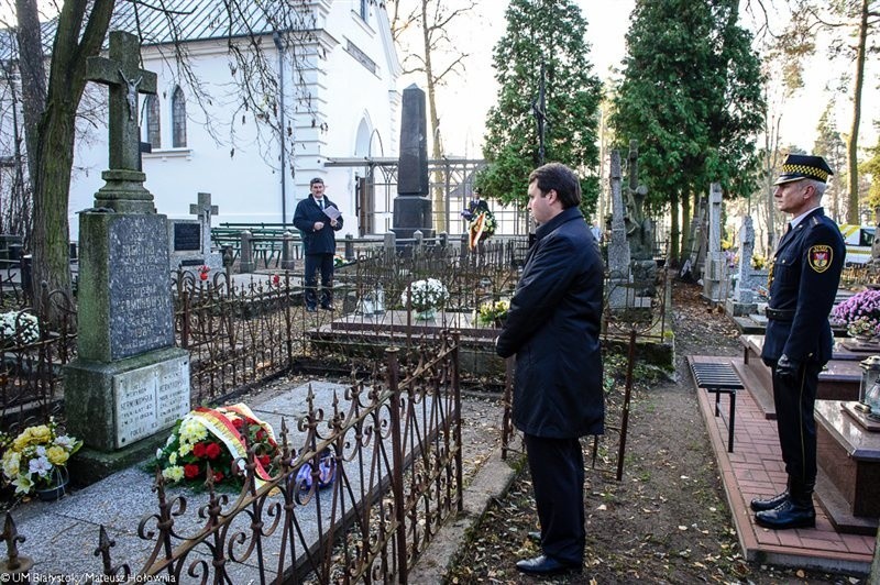 Prezydent Białegostoku Tadeusz Truskolaski uczcił pamięć...