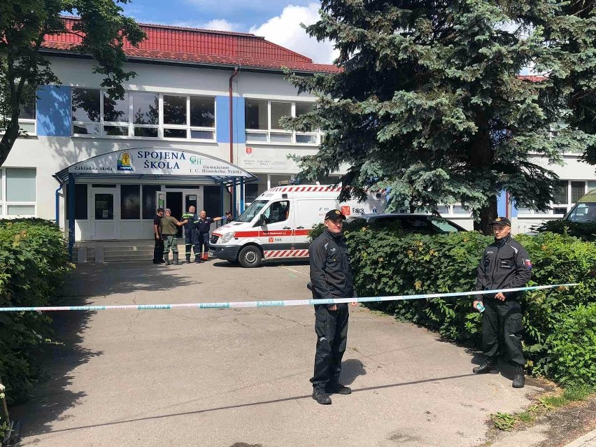 Atak 22-letniego nożownika na Słowacji