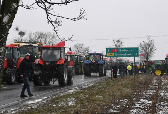 Poprzedni protest rolników - 9 lutego - był największym z dotychczasowych.