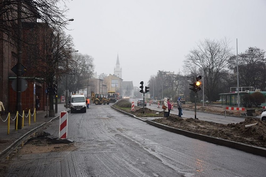 W Gorzowie Wlkp. ruszył kolejny etap remontu ulicy Jagiełły.