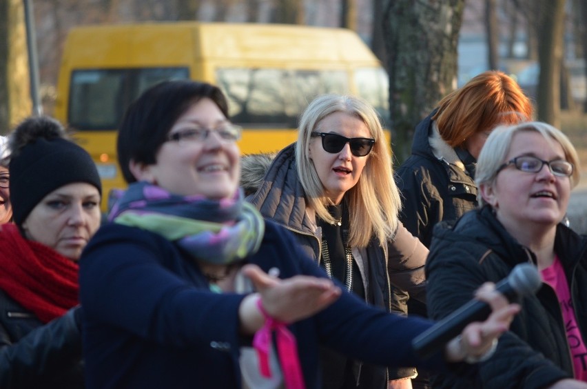 Głogów zatańczył przeciwko przemocy wobec kobiet