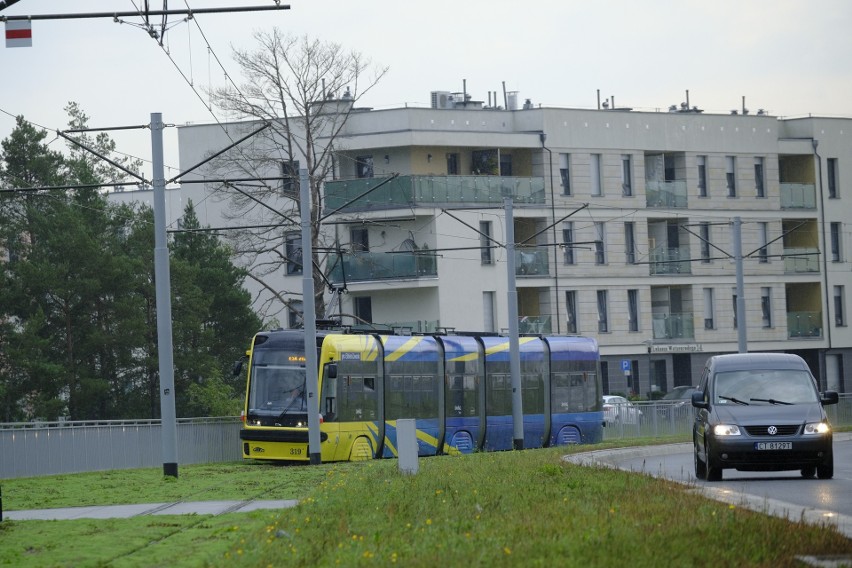 Nowa linie tramwajowe kursująca na Jar - miedzy tym osiedlem...