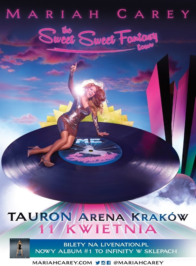 Mariah Carey w Polsce, Kraków Tauron Arena, 11.04.2016 (BILETY, CENY, GDZIE KUPIĆ BILET, BILETY ONLINE)