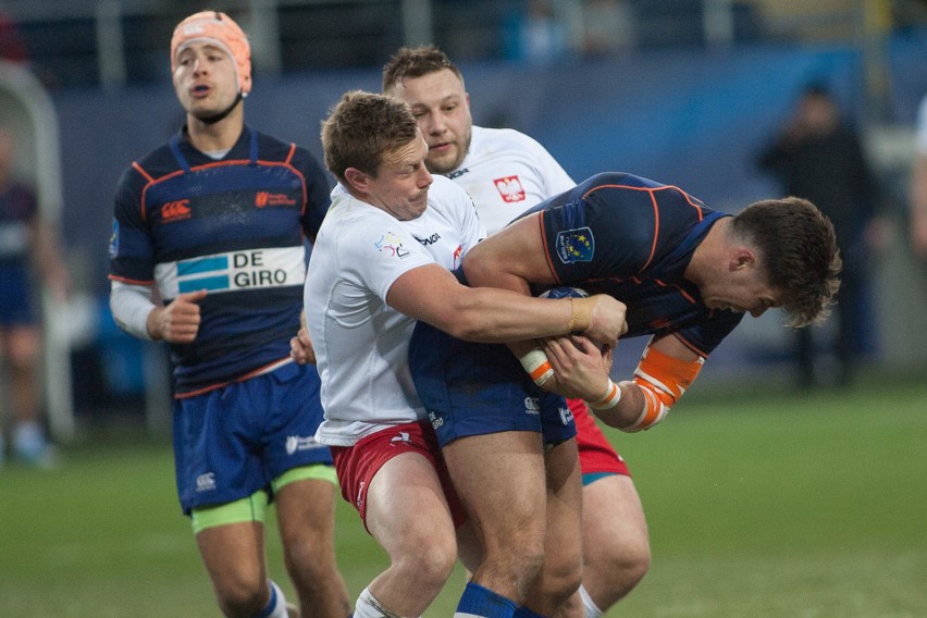 Rugby. Holendrzy nie mieli litości. Wysoka porażka Polaków na Arenie Lublin (ZDJĘCIA)