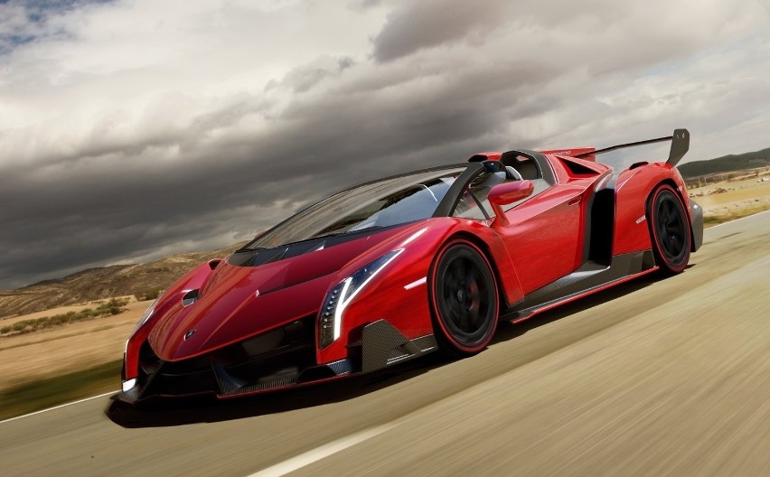 3. Lamborghini Veneno Roadster...