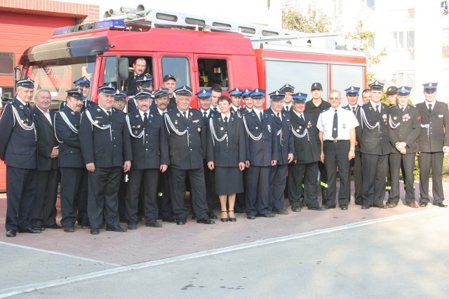 OSP w Unisławiu jest dobrze wyposażona w pojazdy. Posiada m.in. samochód pożarniczy