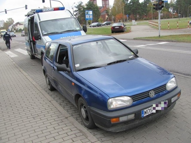 Volkswagenem podróżowali kobieta i mężczyzna