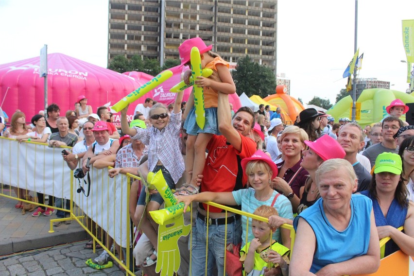 Tour de Pologne 2015 w Katowicach przyciągnął mnóstwo fanów...