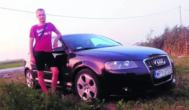 Audi A3 to wymarzone przez Pawła Wierzbickiego auto, po które wyprawił się do Niemiec.