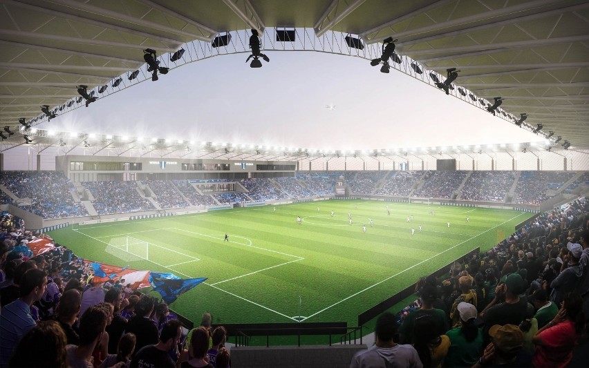 Projekt stadionu w Płocku