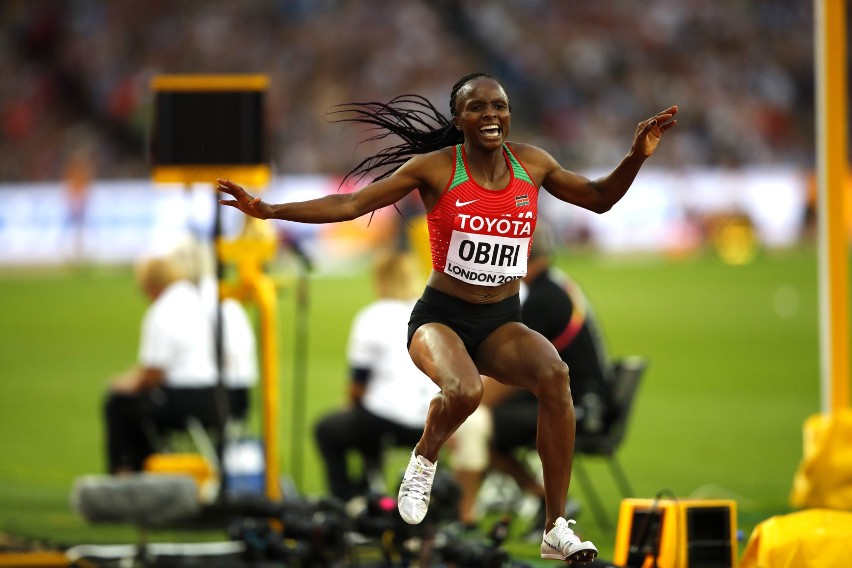 Hellen Obiri (Kenia) - złoty medal w biegu na 5000 m