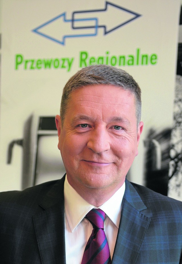 Tomasz Pasikowski, prezes Przewozów Regionalnych.