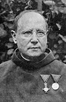 Ojciec Jan Laetus Bernatek, przeor Bonifratów 1891 - 1910 r.