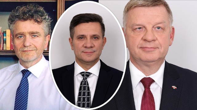 Sprawdziliśmy, jakie majątki zgromadzili świętokrzyscy senatorowie, od lewej Krzysztof Słoń, Jacek Włosowicz i Jarosław Rusiecki.