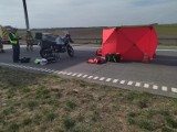 Śmiertelny wypadek na autostradzie A1 w okolicach Woźnik. Zginął 39-letni motocyklista