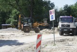 Lublin: Nowa droga i parking koło cmentarza na Majdanku