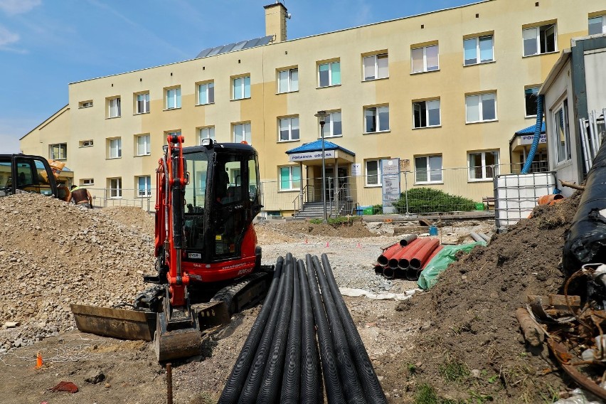 Ośrodek zdrowia w Wieliczce jest rozbudowywany o część...