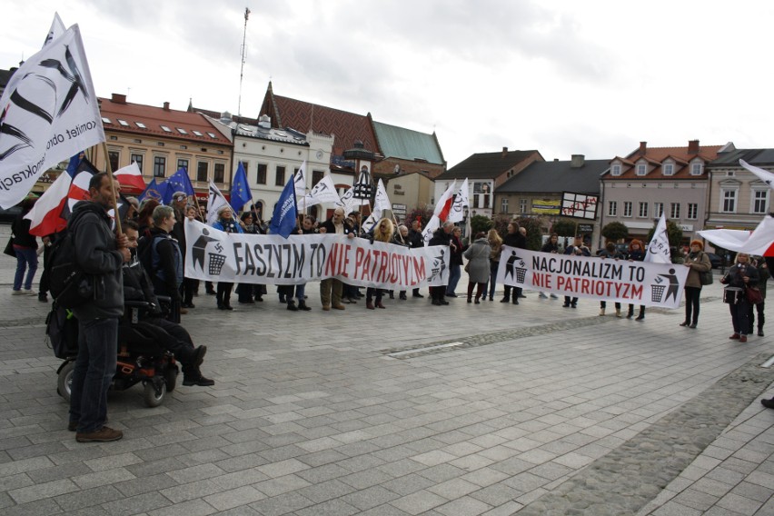 Marsz Antyfaszystowski w Oświęcimiu