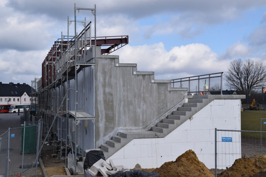 Trwa modernizacja i przebudowa stadionu miejskiego w...