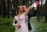 Tancerka Joanna Polowczyk i aktor Andrzej Plata - niesamowity, artystyczny ślub w Kielcach [ZDJĘCIA]