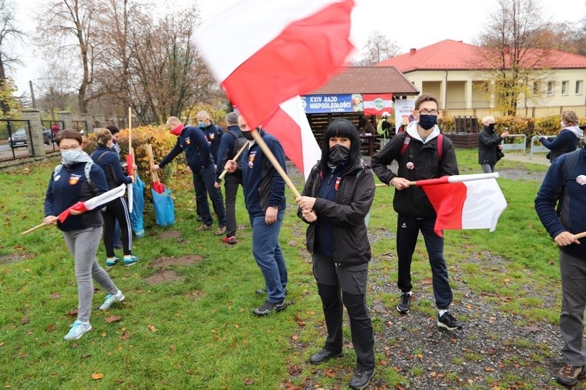 Rajdowo świętowali Dzień Niepodległości w powiecie koneckim [ZDJĘCIA]