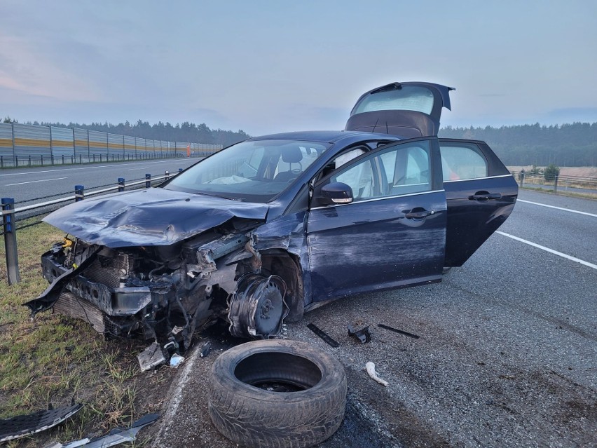 Wypadek na autostradzie pod Toruniem! Szczegóły i zdjęcia zdarzeń drogowych z ostatnich godzin