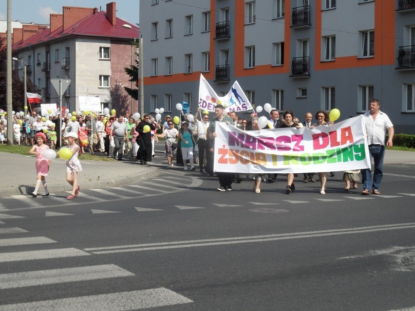 Marsz dla życia i rodziny w Będzinie