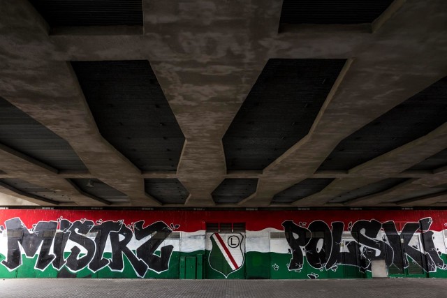 Graffiti pod Mostem Łazienkowskim