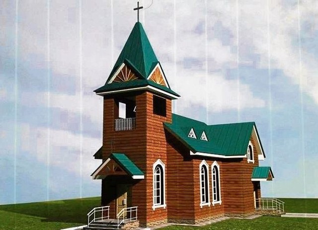 Tak będzie wyglądał kościół w syberyjskim Białymstoku.