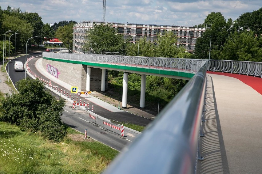 To najdłuższa kładka rowerowa w Krakowie