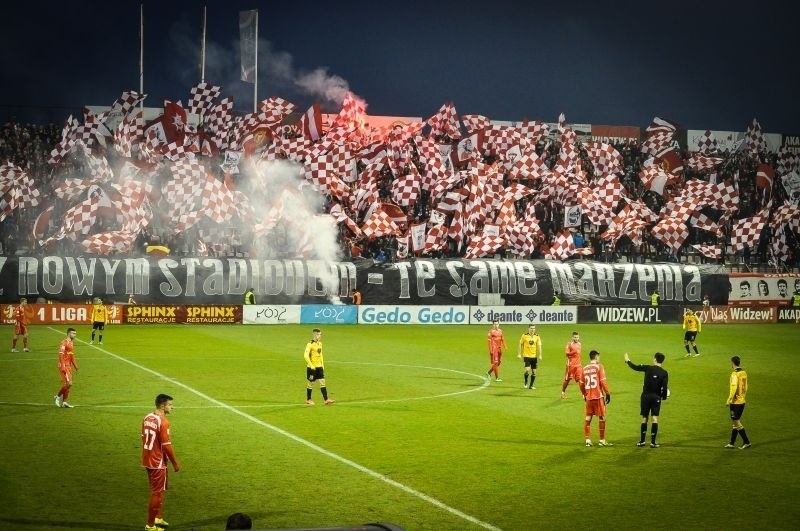 Ostatni mecz na Widzewie...