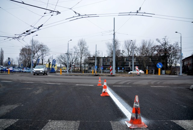 Rondo na ul. Krochmalnej to element układu drogowego umożliwiającego dojazd do Areny Lublin