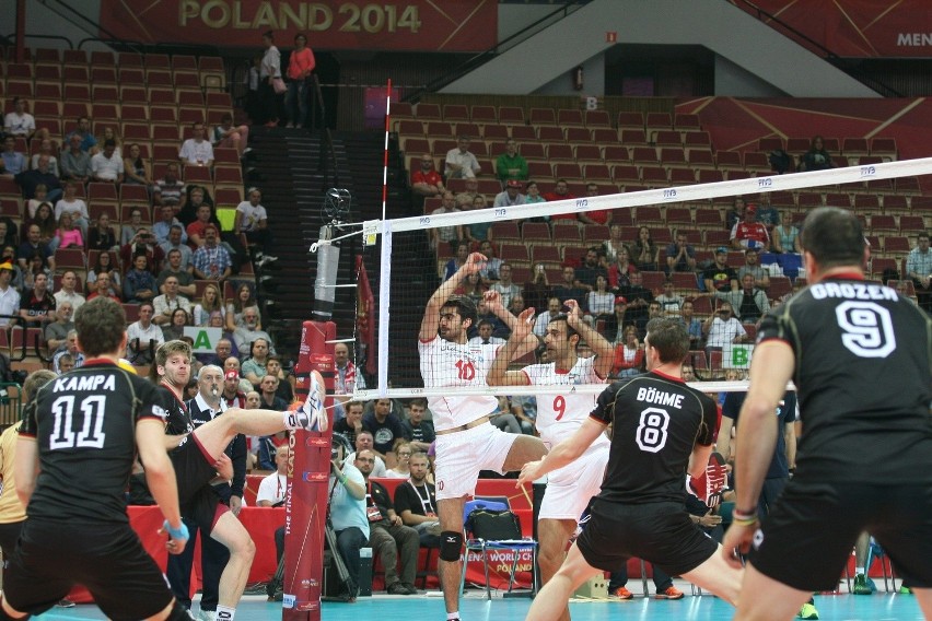 FIVB Mistrzostwa Świata 2014 w Katowicach: Niemcy Iran w...