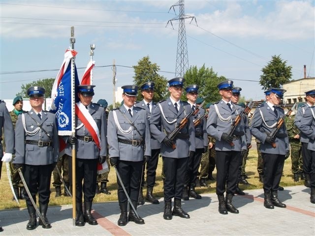 Sztandar dla policjantów