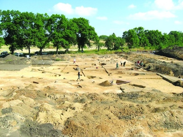 Badania archeologiczne w Wieńcu (gm. Włocławek) w latach 2008-2009.