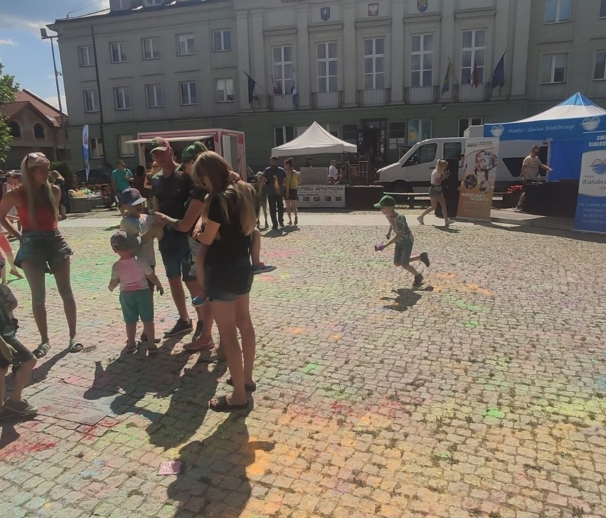 Jedną z atrakcji Dnia dziecka w Białobrzegach był festiwal...