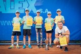 Zielonogórskie tenisowe talenty z sukcesami na kortach w Poznaniu