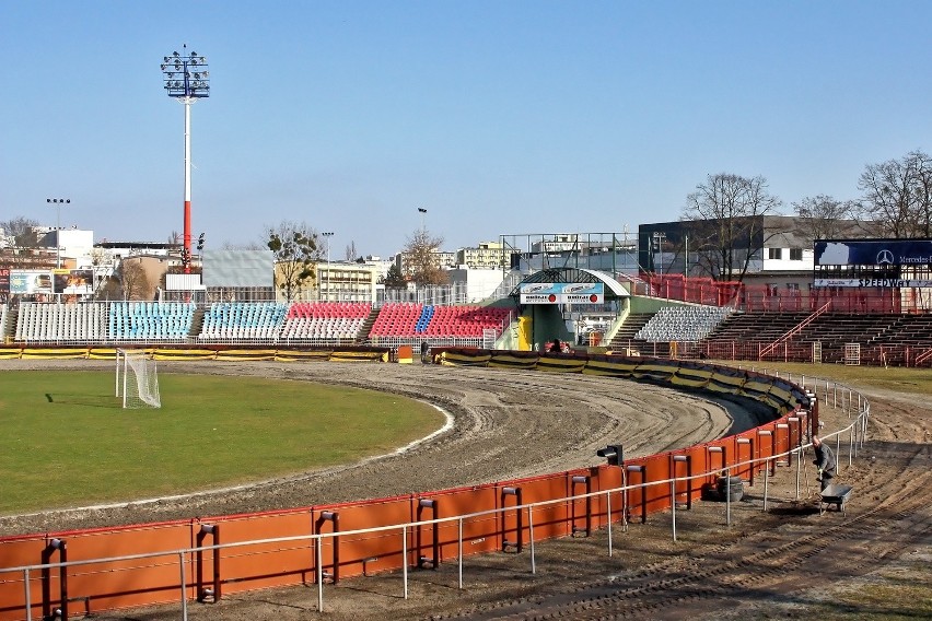 Tak prezentuje się aktualnie stadion Polonii Bydgoszcz [ZDJĘCIA] 