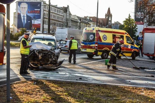 Wjazd od 3 Maja - najniebezpieczniejszy punkt na najniebezpieczniejszym bydgoskim rondzie