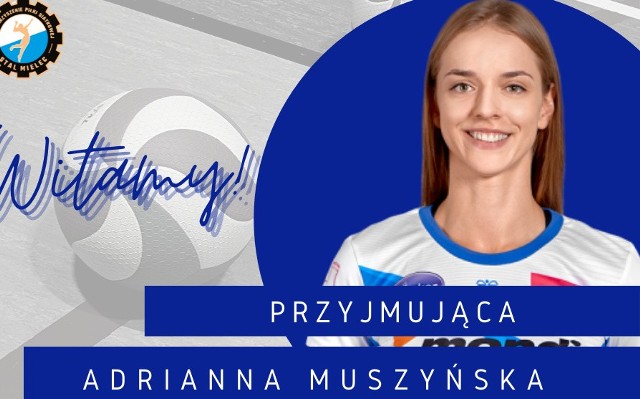 Adrianna Muszyńska to kolejna nowa twarz w teamie nowego trenera Mariusza Michalczyka