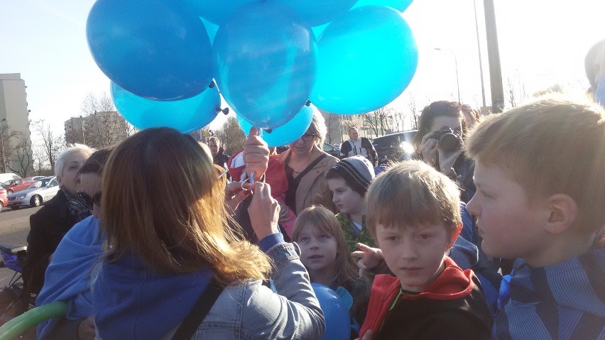 Mysłowiczanie "Zaświecili się na niebiesko"