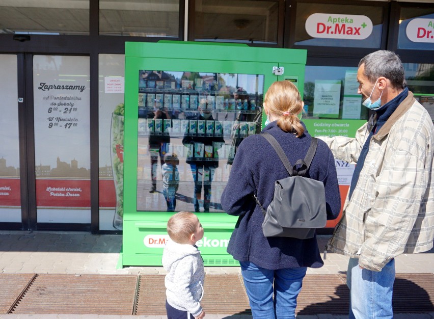 Pierwszy w Lublinie lekomat stanął koło dworca PKS. Zobacz zdjęcia 