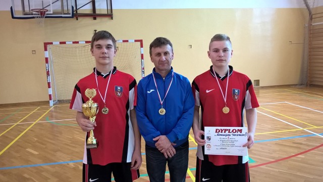 Od lewej: Norbert Kaczmarek, Sławomir Jarmuda, Sebastian Turczyn.