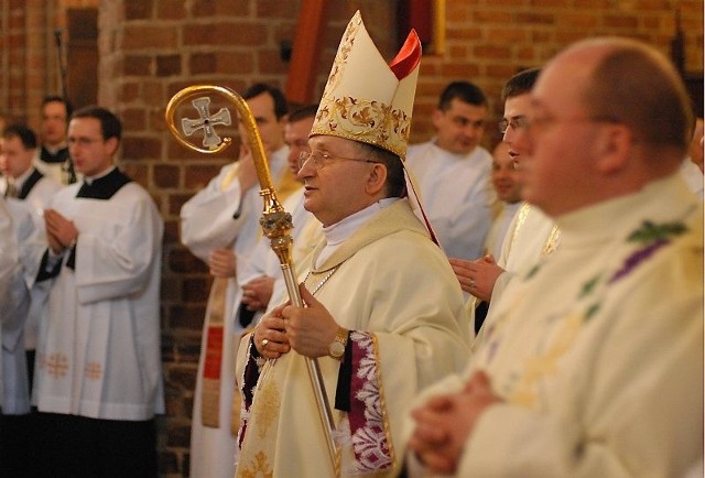 W Gorzowie mszę kapłańską celebrował ksiądz biskup Stefan Regmunt, ordynariusz naszej diecezji