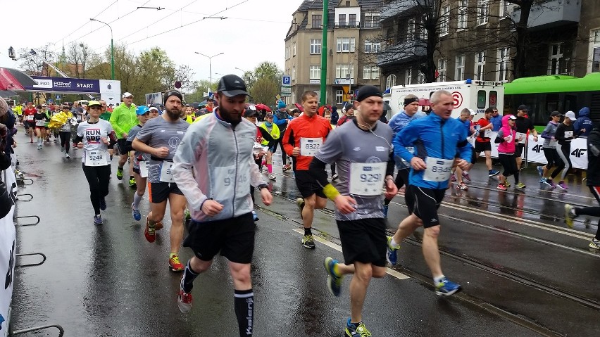 9. Poznań Półmaraton: Wyniki z poszczególnych punktów