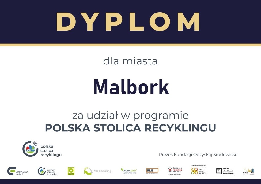 Malbork w "Polskiej Stolicy Recyklingu"