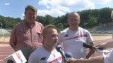 Otwarte Mistrzostwa Polski Osób Niepełnosprawnych - konferencja prasowa na stadionie (wideo) 