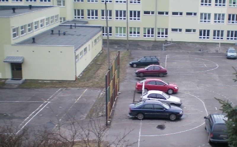 Boisko szkolne VIII LO w Białymstoku